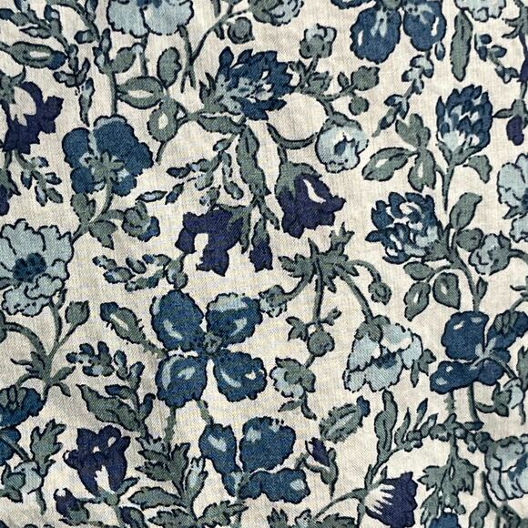 Post & Powell 100% Cotton Floral XL Lightweight Boho Ireland Button Dress Shirt - Picture 5 of 7